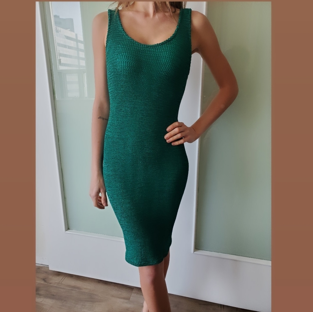 Emerald Green Dress